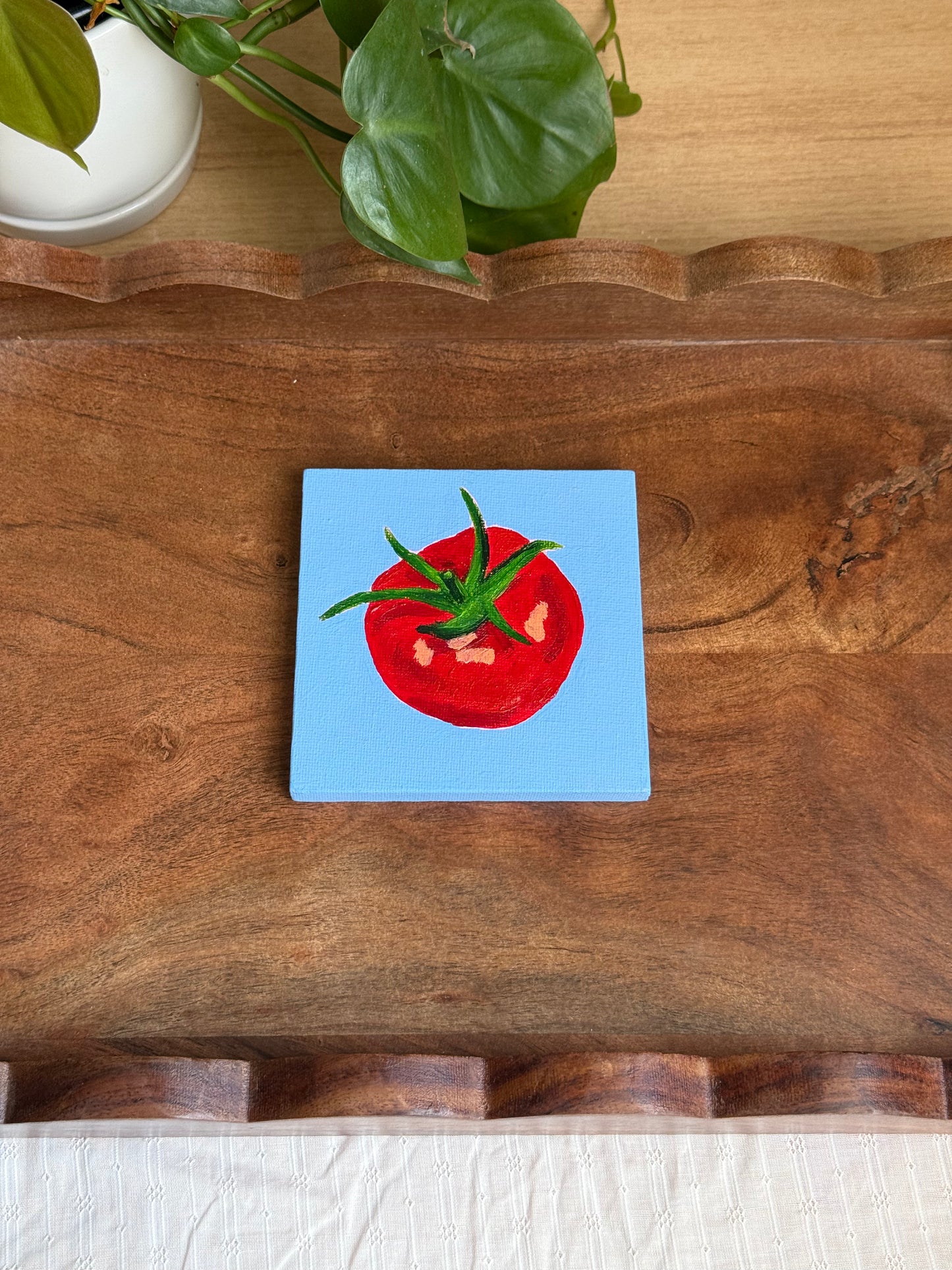 Mini Painting of Tomato